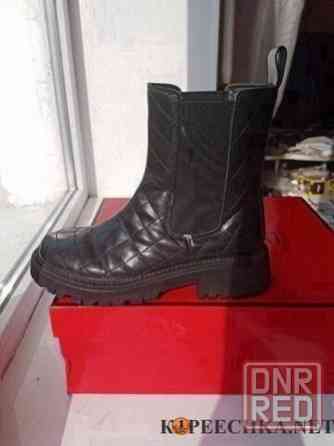 Полусапоги 36(23) р. кожаные на девочку 10-12 лет. Донецк