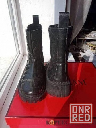 Полусапоги 36(23) р. кожаные на девочку 10-12 лет. Донецк - изображение 3