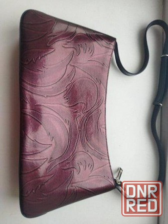 Женская сумка кожаная лакированная Донецк - изображение 2