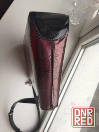 Женская сумка кожаная лакированная Донецк - изображение 4