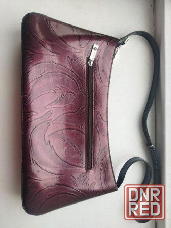 Женская сумка кожаная лакированная Донецк - изображение 3