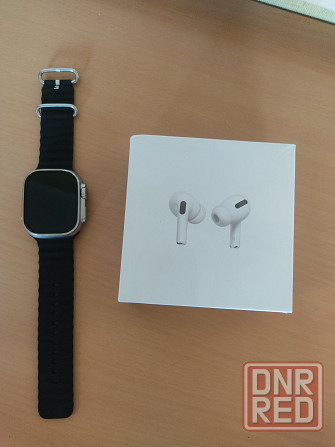 Новые смарт часы Apple watch titanium case ultra 2 Донецк - изображение 2