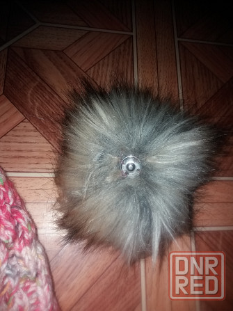 Продам шапку с бубоном помпоном Донецк - изображение 3