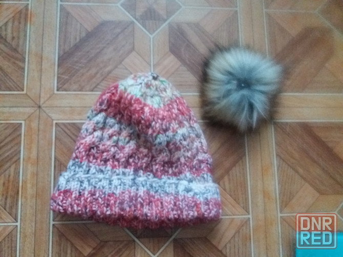 Продам шапку с бубоном помпоном Донецк - изображение 5