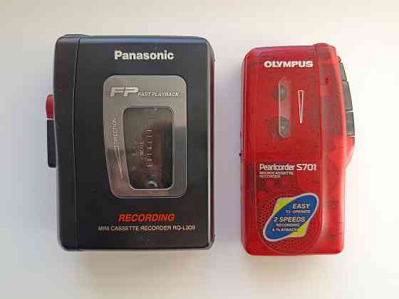 Кассетные диктофоны Panasonic RQ-L309 и Olympus S701 Донецк