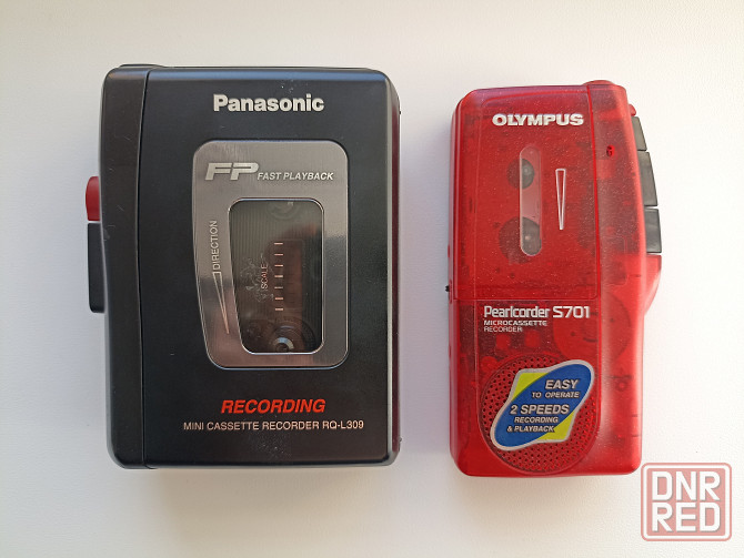 Кассетные диктофоны Panasonic RQ-L309 и Olympus S701 Донецк - изображение 1