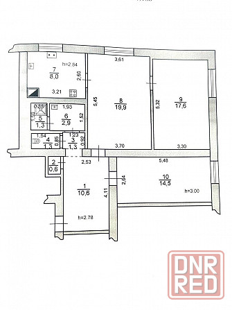 Продается 3х-комн. квартира в г. Докучаевск, ул. Мельникова Докучаевск - изображение 8