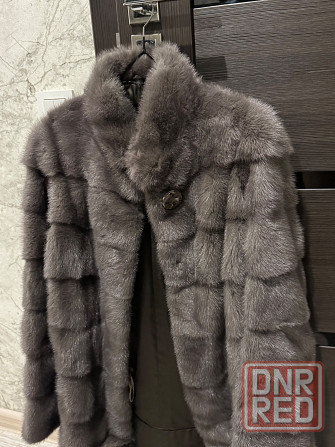 Шуба норка серая трансформер Донецк - изображение 3