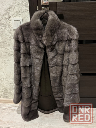 Шуба норка серая трансформер Донецк - изображение 4