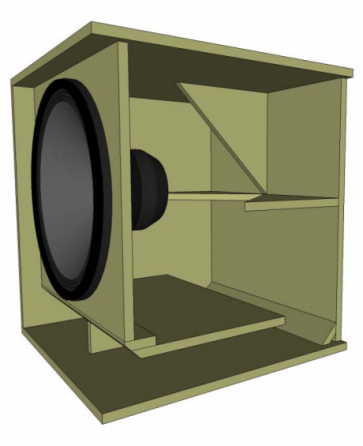 Сабвуфер (пассивный, Eighteen Sound 18LW1400/8) 1000 Вт Донецк