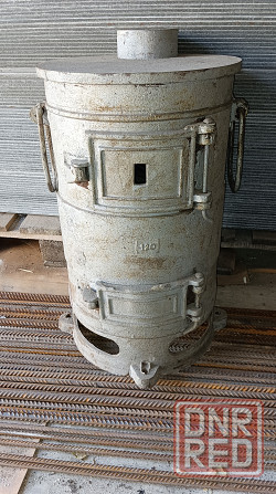 Печка, буржуйка, чугунная. Донецк - изображение 1