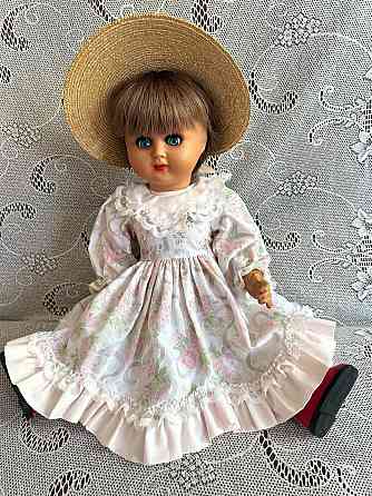 Старинная итальянская кукла в хорошей сохранности Донецк