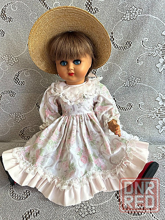 Старинная итальянская кукла в хорошей сохранности Донецк - изображение 5