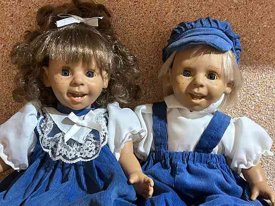 Пара винтажных испанских характерных кукол от "Panre" Донецк