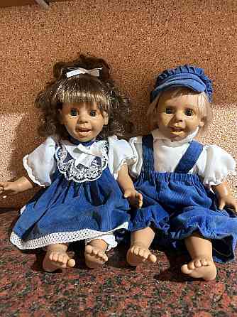 Пара винтажных испанских характерных кукол от "Panre" Донецк