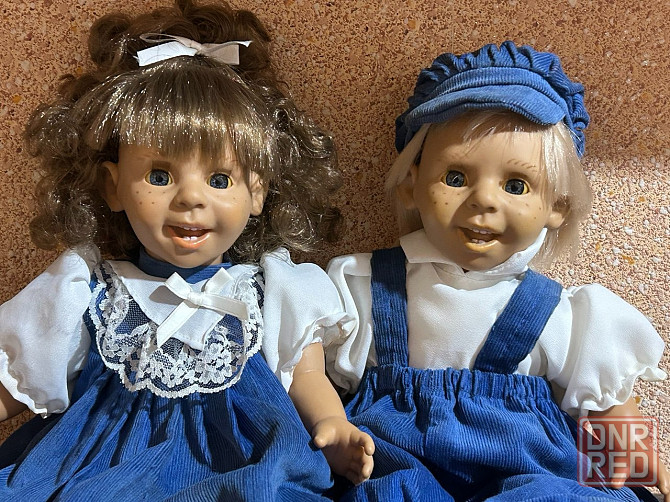 Пара винтажных испанских характерных кукол от "Panre" Донецк - изображение 2