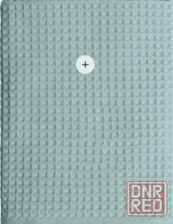 Полотенце вафельное, голубого цвета, размер 1,45см*80см, (греческая вафля) Донецк - изображение 2