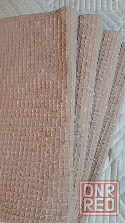 Полотенце новое (греческая вафля, вафельное полотно мелкое) Донецк - изображение 2