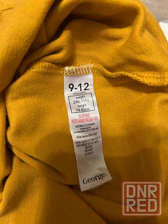 Набор бодиков George 9-12 мес Донецк - изображение 4