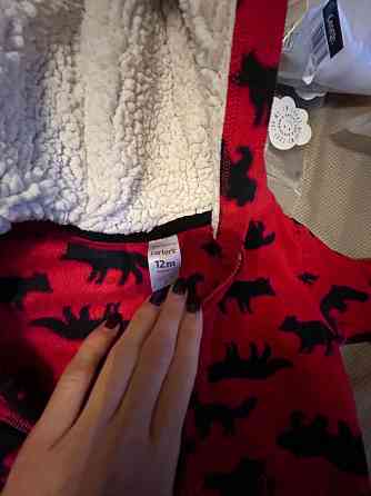 Флисовый комбинезон Carters 12 мес Донецк