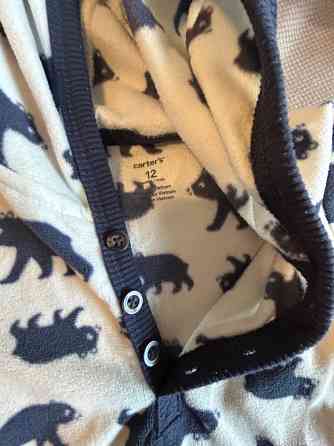 Флисовый комбинезон Carter's 12 мес Донецк