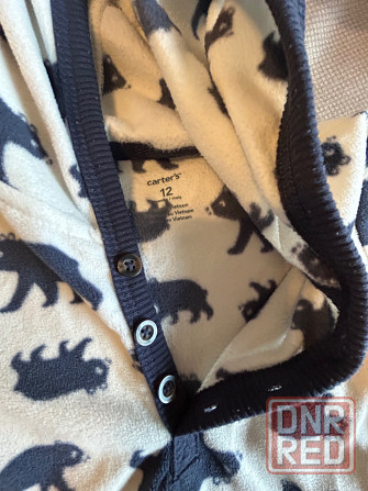 Флисовый комбинезон Carter's 12 мес Донецк - изображение 2