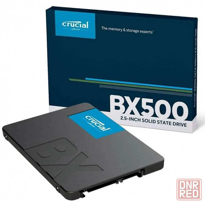 SSD SATA 1000 Гб (1TB) Crucial BX500 CT1000BX500SSD1 Донецк - изображение 2