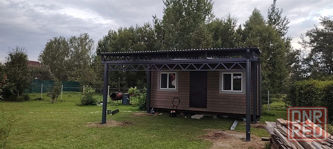 навесы из профнастила под ключ Шахтерск - изображение 2