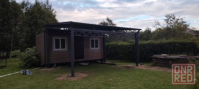 навесы из профнастила под ключ Шахтерск - изображение 1