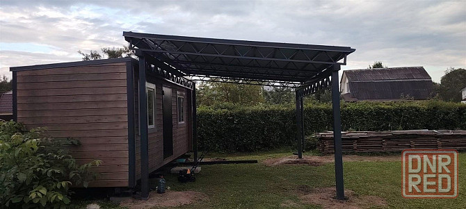 навесы из профнастила под ключ Шахтерск - изображение 3