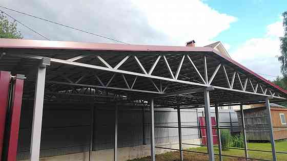 Изготовление навесов под ключ Снежное