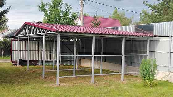 Изготовление навесов под ключ Снежное