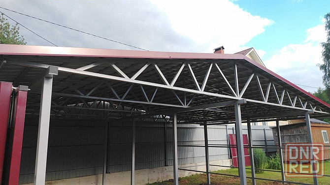 Изготовление навесов под ключ Снежное - изображение 1