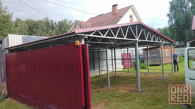 Изготовление навесов под ключ Снежное - изображение 3