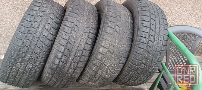 Продам шины зима б/у Донецк - изображение 1