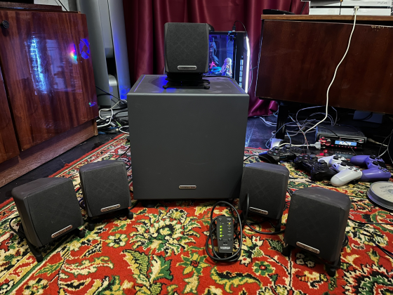 Колонки для пк Creative MegaWorks 5.1 THX 550 Макеевка