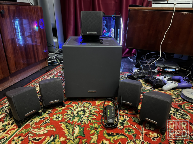 Колонки для пк Creative MegaWorks 5.1 THX 550 Макеевка - изображение 1