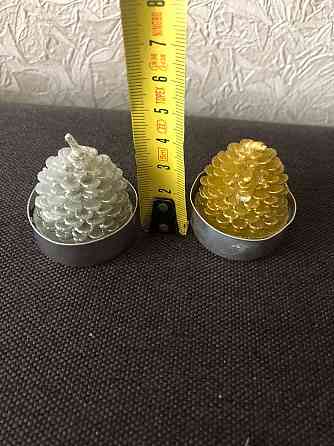 Новогодние свечи шишки Макеевка