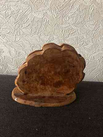 Деревянная подставка для салфеток Макеевка