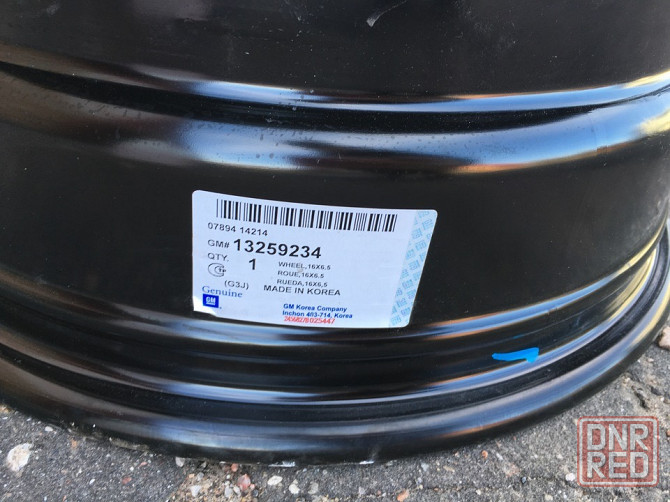 Диски оригинал Chevrolet Cruze, Opel Astra GM 6.5×R16 5×105 Донецк - изображение 1