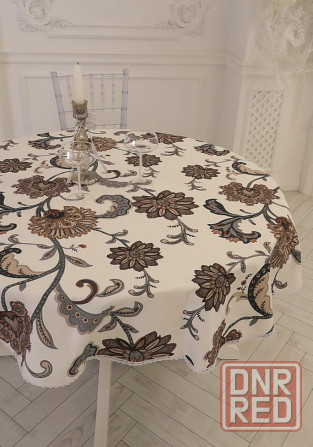Скатерть из водоотталкивающей ткани DUCK, новая Донецк - изображение 6