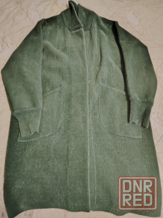 Кардиган-пальто альпака на 54-58р Макеевка - изображение 1