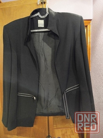 Костюм бежевый и чёрный размер 50-52 IMAGE Донецк - изображение 3