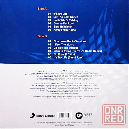 Виниловая пластинка LP "Dr. Alban" -"The Very Best Of 1990-1997 г." Донецк - изображение 2