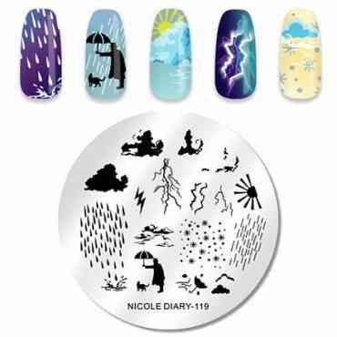 Трафарет для стемпинга Макеевка