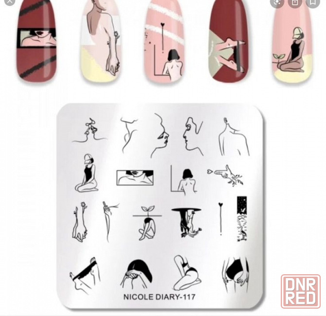 Трафарет для стемпинга Макеевка - изображение 3