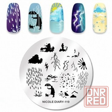 Трафарет для стемпинга Макеевка - изображение 2