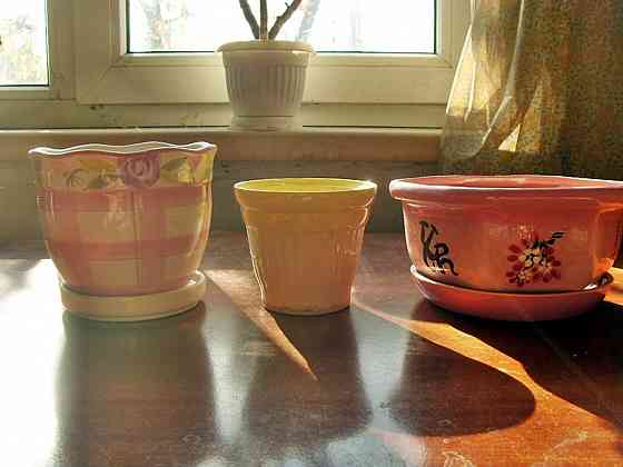 Горшки цветочные керамические Донецк