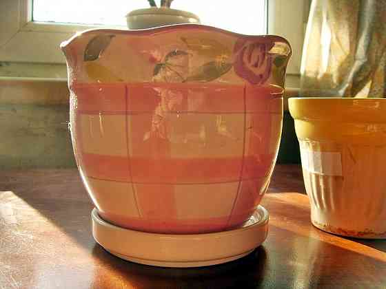 Горшки цветочные керамические Донецк