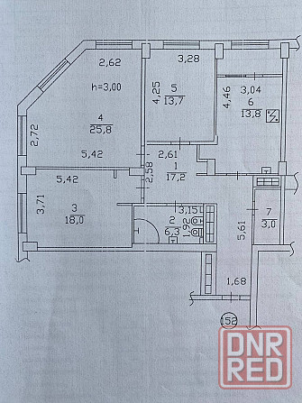 3-х комнантая квартира в Диске от собственника Донецк - изображение 11